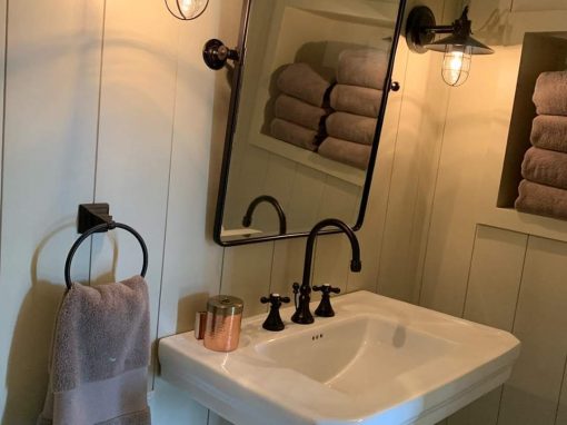 barn theme bathroom sink by jackson built customs