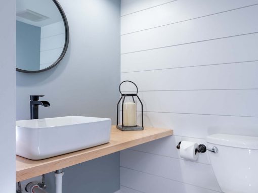 Newtown Bathroom sink by jackson built customs newtown PA