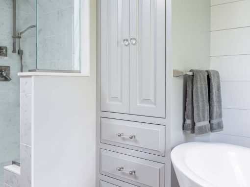 Newtown master bath by jackson built customs newtown PA