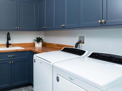 Yardley Laundry room by jackson built customs newtown Pennsylvania